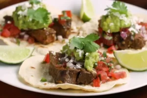 Carne Asada Tacos in Hindi-कार्ने असदा टैकोस | Delicious Cheesy!