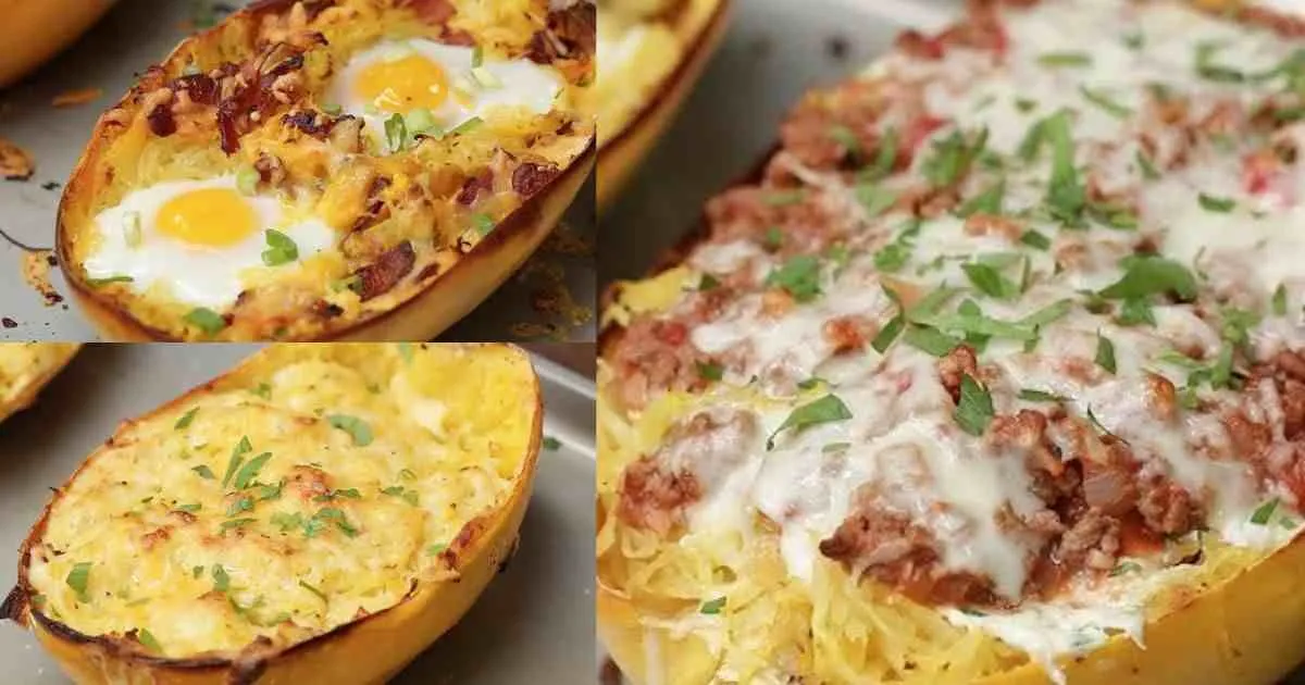 Spaghetti Squash | Make with Quick & Easy स्पेगेटी स्क्वैश - 3 Ways