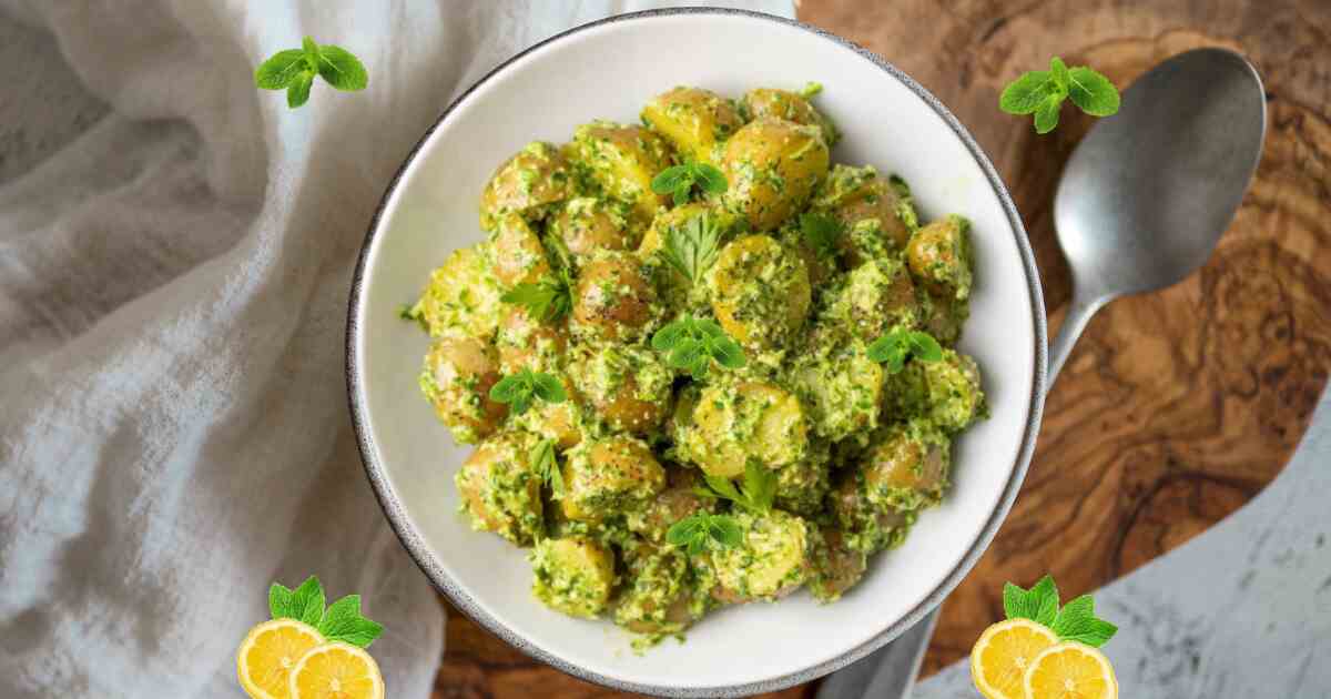 Potato Salad with Pesto | Very Delicious आलू का सलाद with Pesto