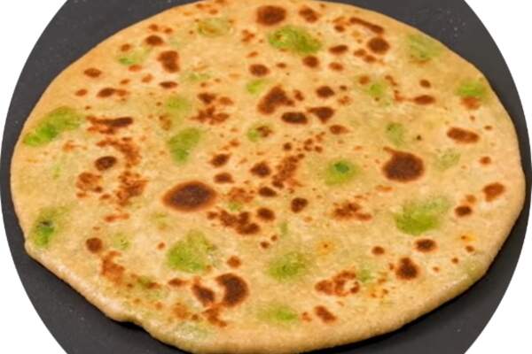 Matar Paratha Recipe