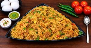 Egg Rice Recipe in Hindi