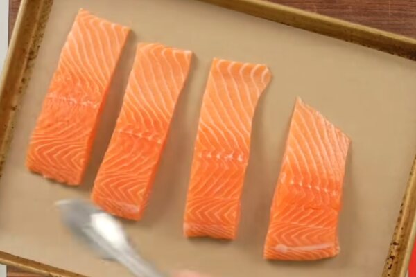 Bake Salmon in oven