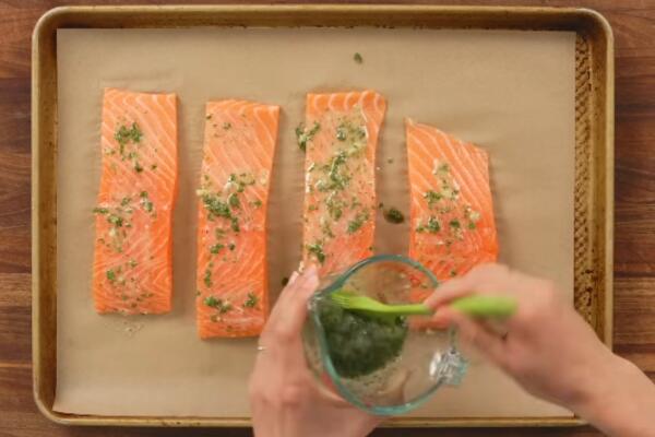 Bake Salmon in oven