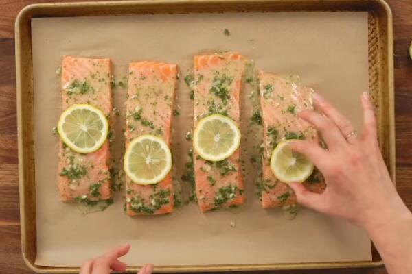 Bake Salmon in oven