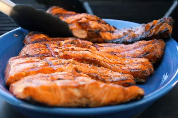 Grilled Salmon Fish