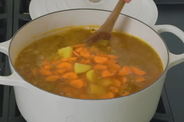 split pea soup recipe