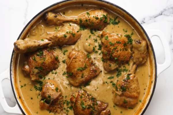 Chicken Fricassee