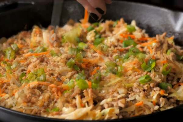 Egg roll in a bowl Recipe