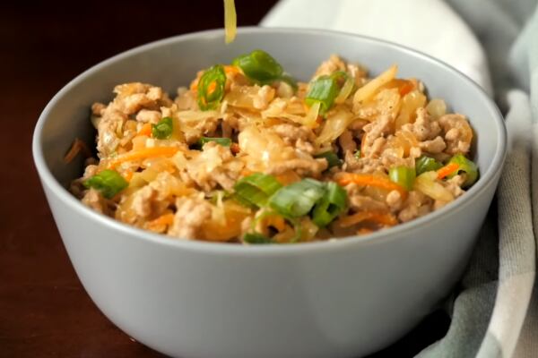 Egg roll in a bowl Recipe