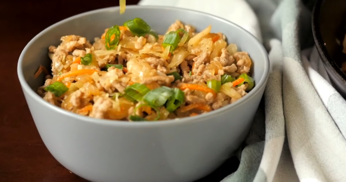 Egg roll in a bowl Recipe
