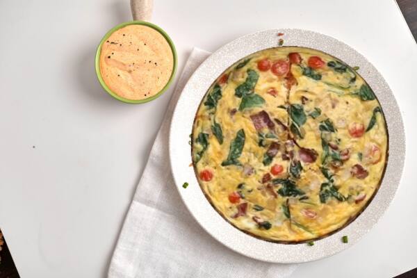 Frittata Recipe in Hindi