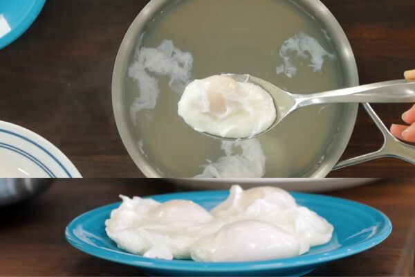 Poached Eggs Recipe in Hindi
