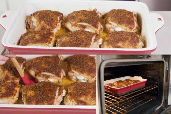 Roast Chicken Thighs Recipe