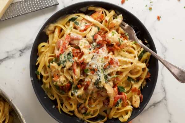 Creamy Chicken Pasta Recipe