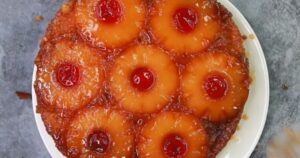 Pineapple Upside Down Cake Recipe