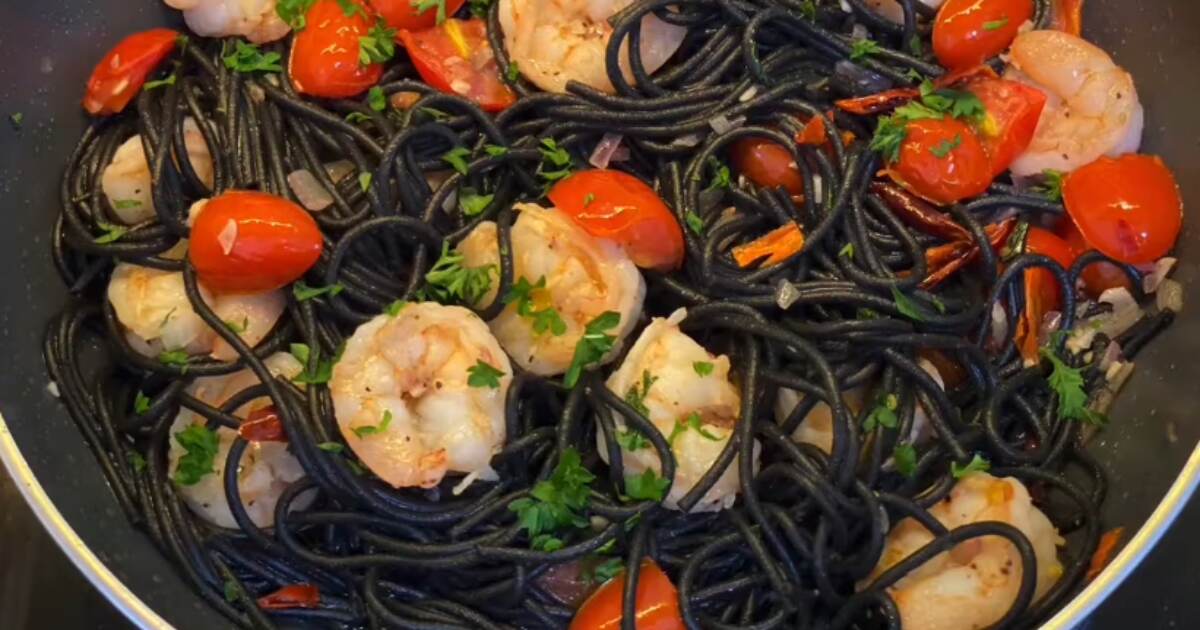 Squid Ink Pasta Recipe