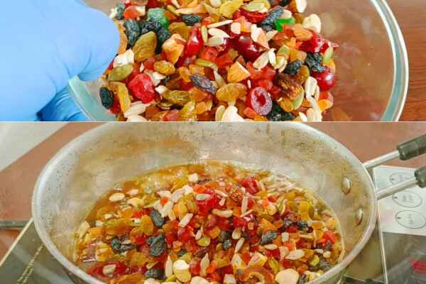 Dry Fruits Cake Recipe