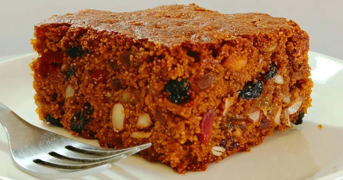 Dry Fruits Cake Recipe