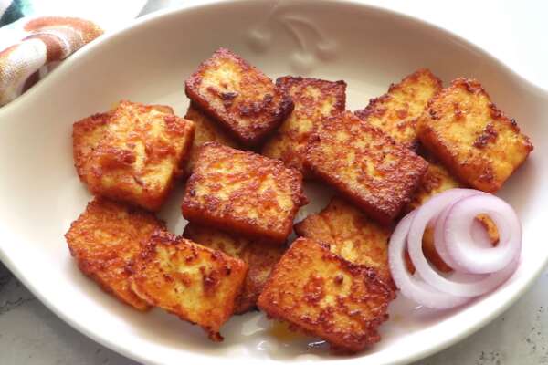 Fried Paneer Recipe