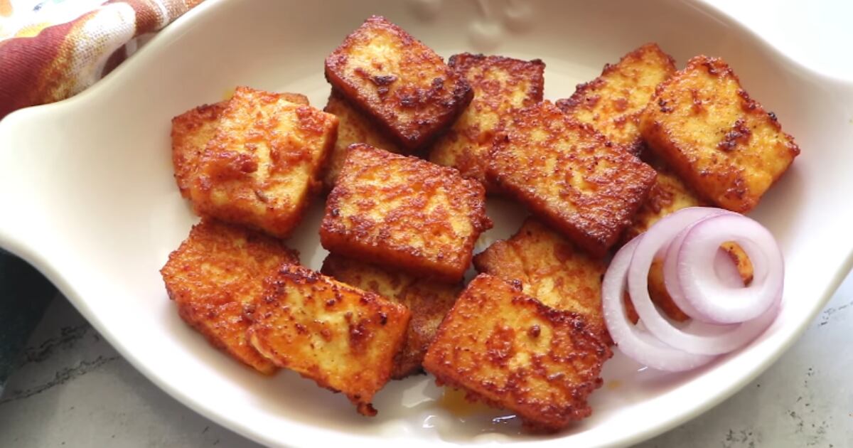 Fried Paneer Recipe