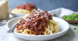 Pasta Bolognese Recipe