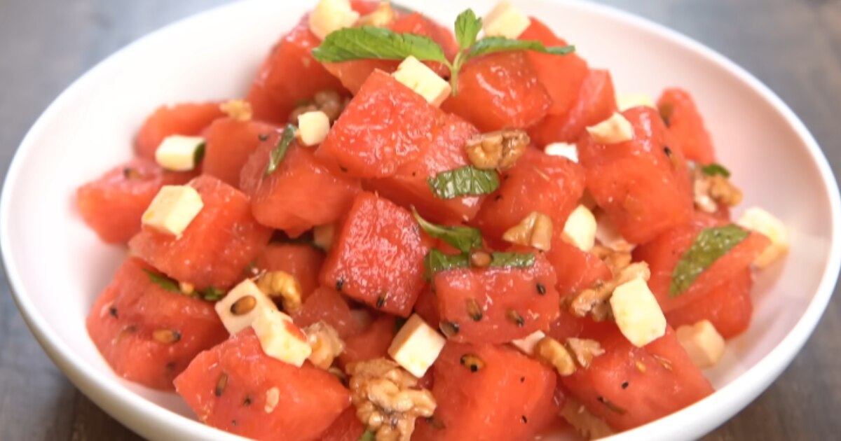 Watermelon Feta Salad Recipe