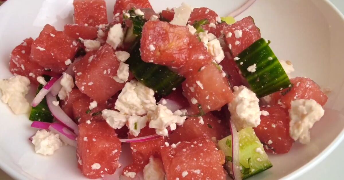 Watermelon Salad Recipe