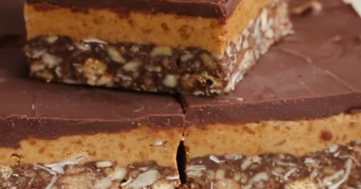 Gingersnap Nanaimo Bars Recipe 