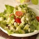 Greek Lettuce Salad with Paneer