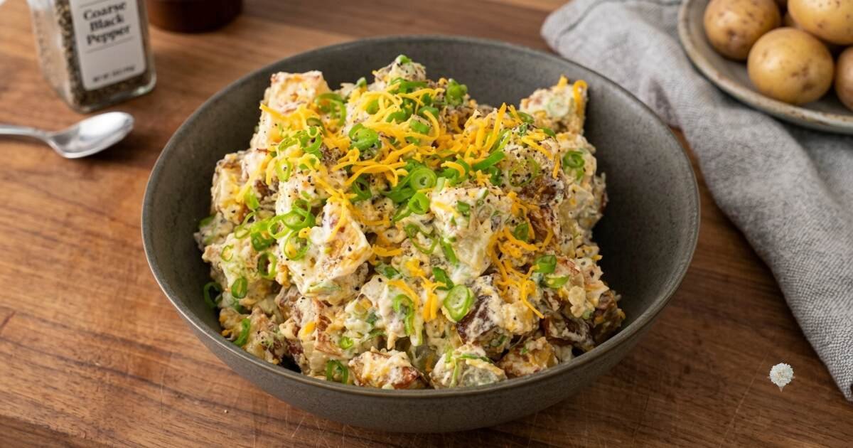 Baked Loaded Potato Salad