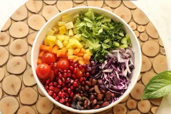 Rainbow Salad Recipe