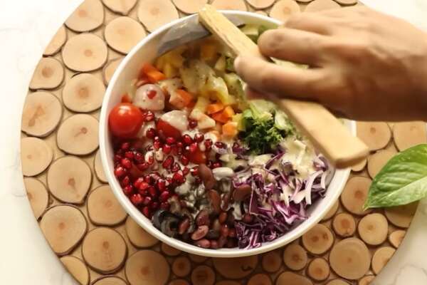 Rainbow Salad Recipe