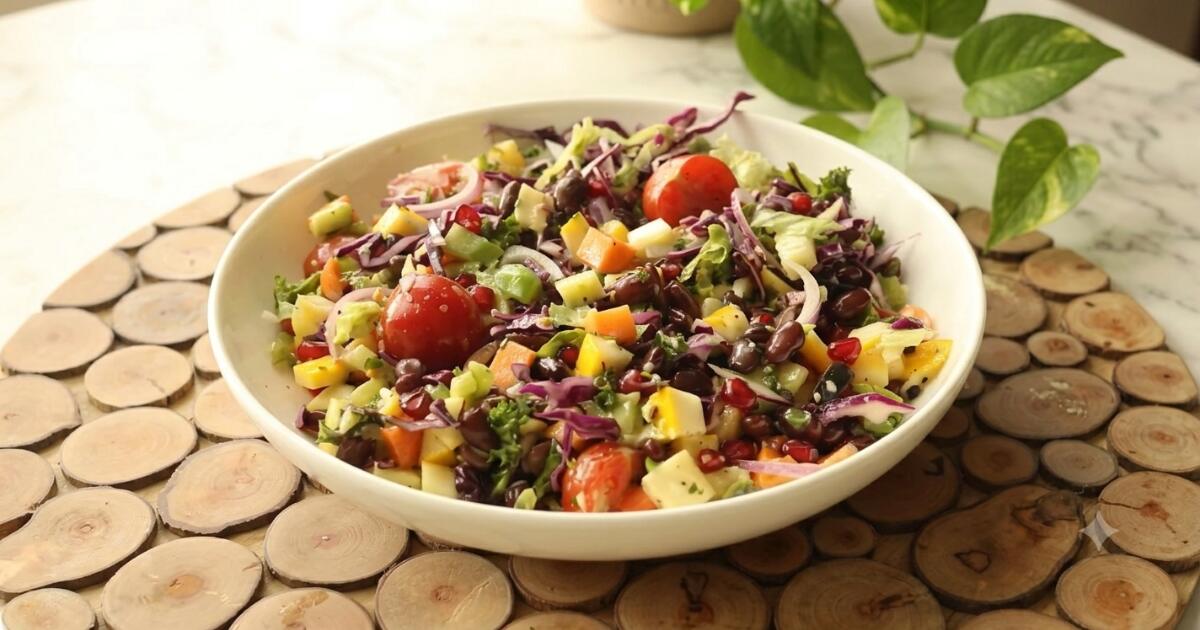 Rainbow Salad Recipe
