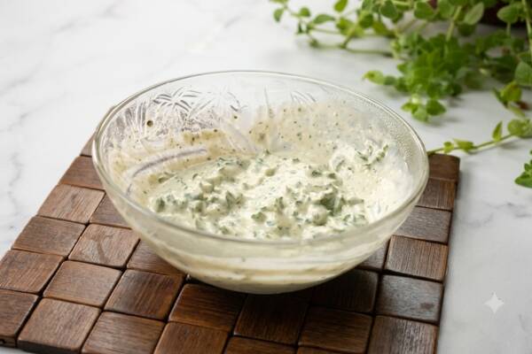 Soya Chunks Yogurt Salad
