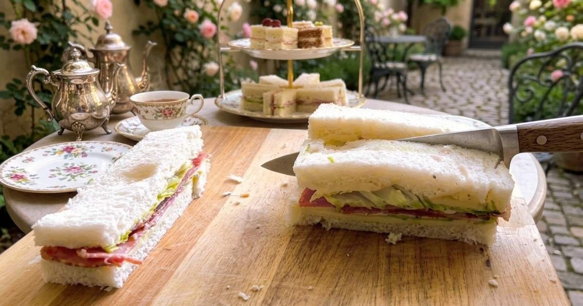 Mutton Tea Sandwich Recipe