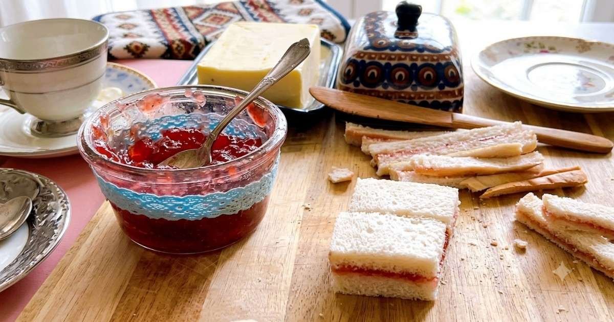 Strawberry Jam Sandwich Recipe