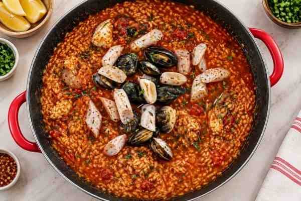 Paella Recipe in Hindi