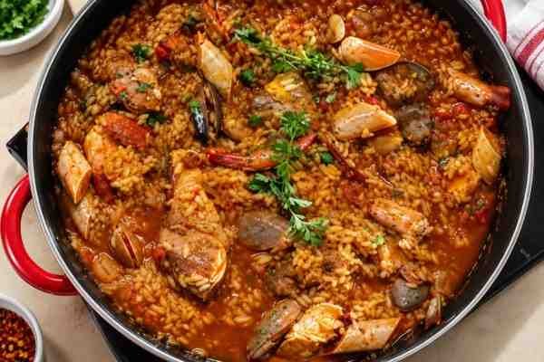 Paella Recipe in Hindi