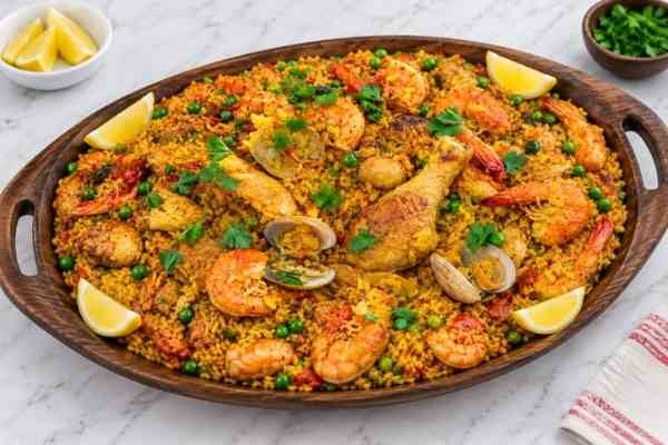 Paella Recipe in Hindi