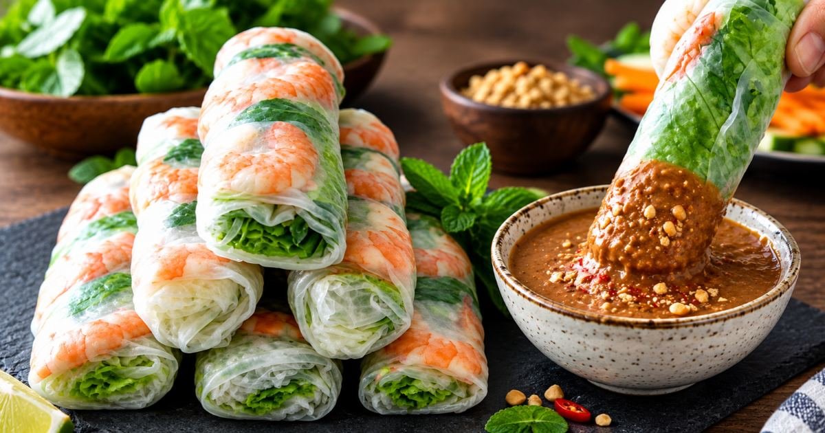 Vietnamese Spring Rolls Recipe in Hindi
